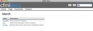 AIr-Applikation CFML-Docs